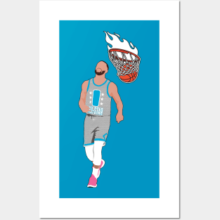 Steph Curry Turnaround Shot Posters and Art